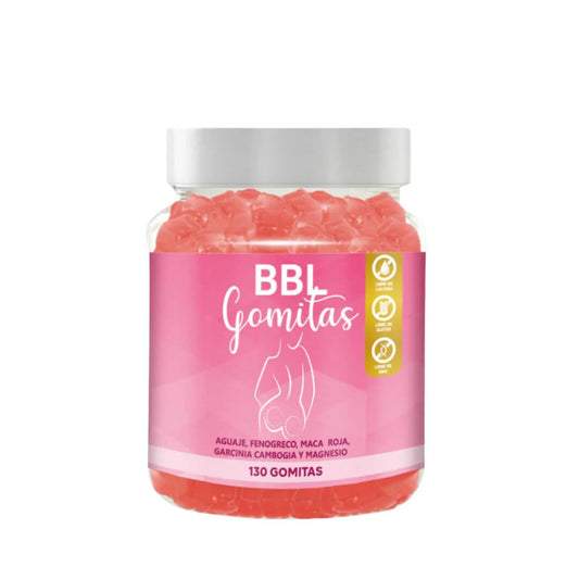 Gomitas Bbl 130 Gomitas Aguaje/ Fenogreco x 2 Unidades